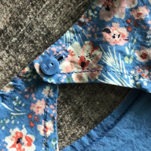 GAP Blue flower dress - Picture 5 of 6